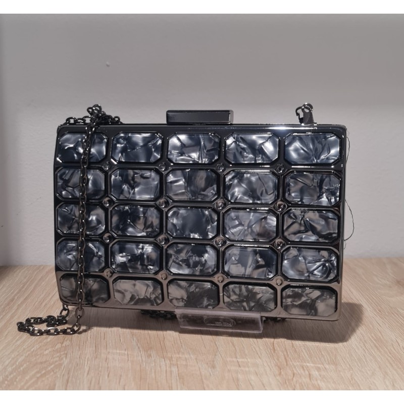 Bolso Nácar color Gris