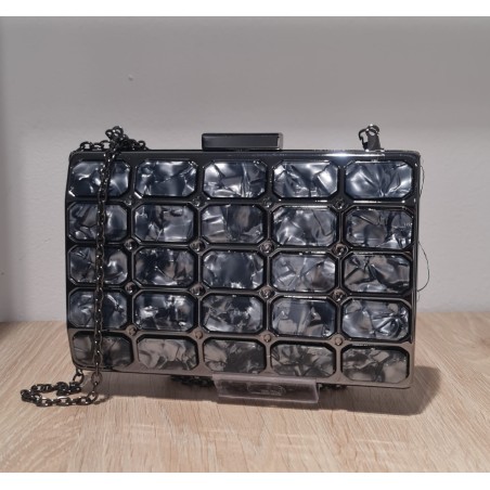 Bolso Nácar color Gris