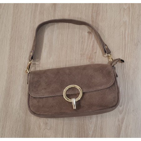 Bolso de Ante Duna, color camel