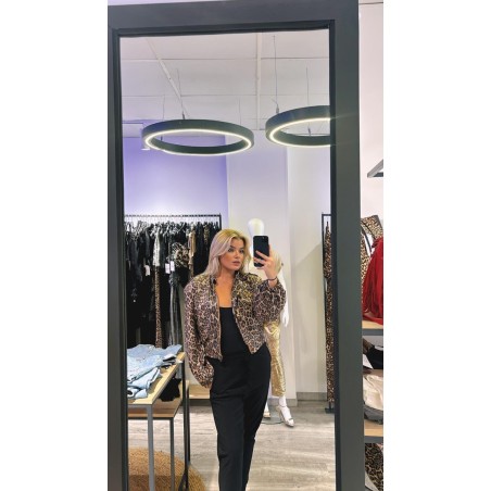 Cazadora Bomber Animal Print