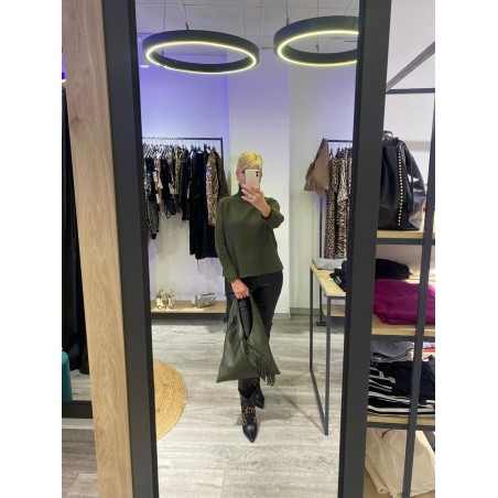 Jersey Lana cuello Cisne