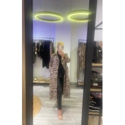 Gabardina animal print