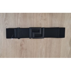 Cinturón elástico, color negro,
