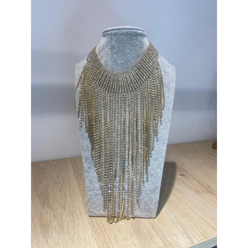 Choker acero brillante