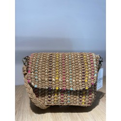 Bolso rafia palma