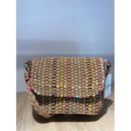 Bolso rafia palma