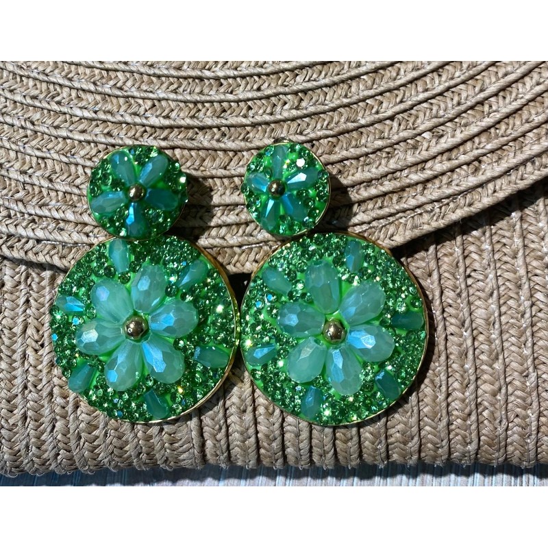 Pendientes esmeralda