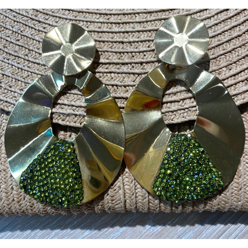 Pendientes Carla verdes