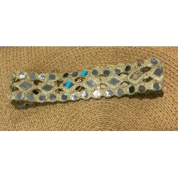 Choker dorado cristales