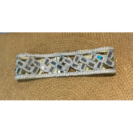 Choker plata espejos