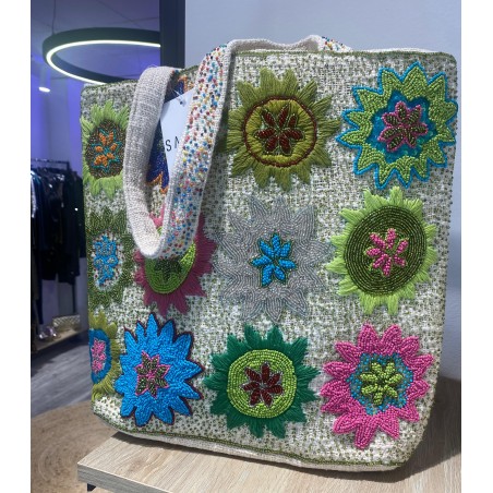 Bolso Saona flores