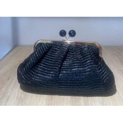 Cartera de mano rafia