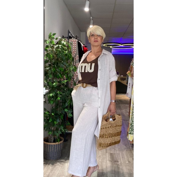 Pantalon Lino